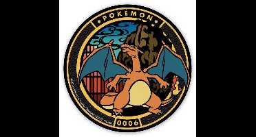 Pokémon Glurak Viltje meerkleurig Keramiek -
