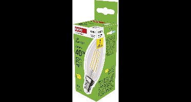 EMOS LED-lamp Filament kaarsvormig / E14 / 3,4 W (40 W) / 470 lm / neutraal wit, ZF3D23