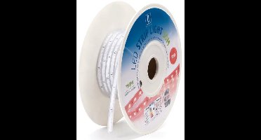 LED lichtslang rood 50 meter - 7W/m - 120 LED's/m - IP65 sproeidicht - 230V AC
