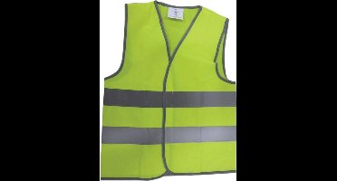 Kinderverkeersvest 0105 fluo geel maat 7