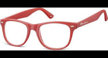 Montana Leesbril Mr67 Rood Sterkte +2.00