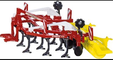 SIKU 2067, Pöttinger Synkro Grubber, Cultivator, schaal 1:32, metaal/kunststof, rood