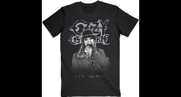 Ozzy Osbourne - Ordinary Man Snake Ryograph Heren T-shirt - S - Zwart