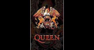 Rock Off Poster - Queen Textiel Crest - 106 X 70 Cm - Multicolor