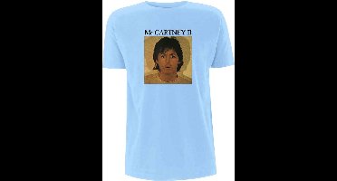 Paul McCartney - McCartney II Heren T-shirt - M - Blauw