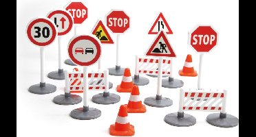 Lena_- Verkeerstekens - 17 stuks