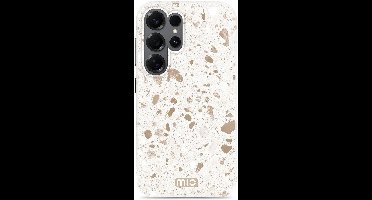 MIO by Mobilize Hoesje | Geschikt voor Samsung S25 Ultra | Compatibel met MagSafe / Qi2 | Hard Shell Back Cover | Soft Terrazzo