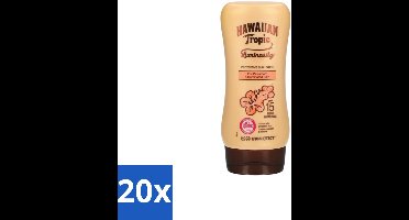 20 x Hawaiian Tropic – Zonnebrand Lotion – Luminosity Medium SPF15 – 180 ml - Zonbescherming - Zonnebrandlotion - SPF15 - Huidbescherming - Uitdroging Voorkomen