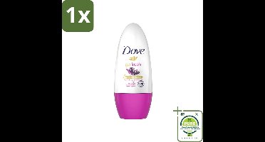 1 x Dove - Deodorant - Roller Go Fresh Acai Berry & Waterlily - Frisse geur - 50 ml - Açaí Berry & Waterlily - Frisheid - Anti-transpirant - Roll-on Deodorant - Okselhuid Verzorging