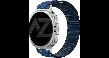 Nylon bandje - Geschikt voor Samsung Galaxy Watch Ultra 2 (2026) / Ultra (2024/2025) - Dark Blue