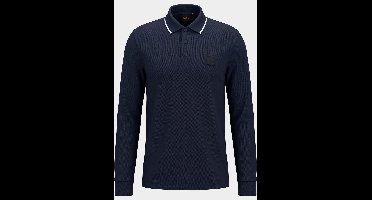 BOSS Orange Polo korte mouw Blauw PasserfordLong 10280967 01 50566186/404