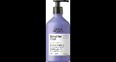 L'Oréal Professionnel Serie Expert Blondifier Cool Shampoo 500 ml - Zilvershampoo vrouwen - Voor