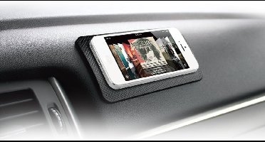 BeHello Telefoonhouder - Dashboard Auto - Anti-Slip Mat - Zwart
