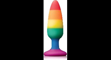 Dream Toys - Colourful Love anaalplug regenboog Medium