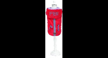 Croci - Hondenjas Regenjas - Vancouver FBI waterproof Rood - 55 cm