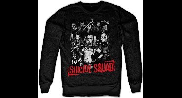 DC Comics Suicide Squad Sweater/trui -XL- Suicide Squad Zwart