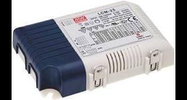 LED-driver 6 - 54 V/DC 25 W 0.35 - 1.05 A Constante stroomsterkte Mean Well LCM-25