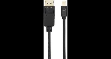 Renkforce RF-4538176 DisplayPort-kabel Mini-displayport / DisplayPort Adapterkabel Mini DisplayPort-stekker, DisplayPor