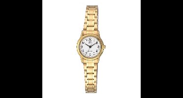 Q & Q Q589J004Y - Horloge  - Staal - Goudkleurig - 22 mm