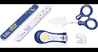 Nuby Nagelverzorgingsset Junior 16,5 Cm Blauw 4-delig