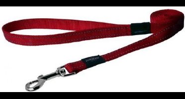 Rogz Utility Lijn Rood - Hondenriem - 140x2 cm