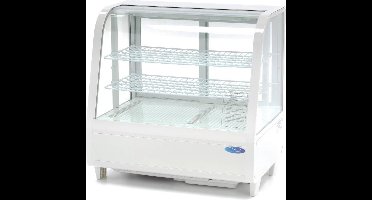 Gebaksvitrine - 100 L - 68 cm - Wit