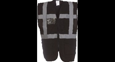 Yoko Signalisatie multifunctioneel executive vest YHVW801 - Black - S
