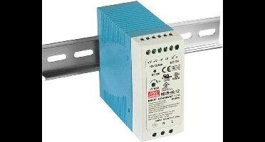Mean Well MDR-40-12 DIN-rail netvoeding 12 V/DC 3.33 A 40 W Aantal uitgangen: 1 x Inhoud: 1 stuk(s)