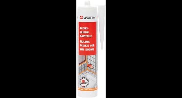Wurth - Siliconenacetaat badkamer - Siliconenacetaat badkamer Inhoud 310 ml