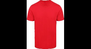 King Essentials The Steve T-Shirt Rood - Maat L - Heren - Casual T-shirts