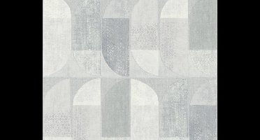 GRAFISCH BEHANG | Modern - grijs - A.S. Création Geo Nordic