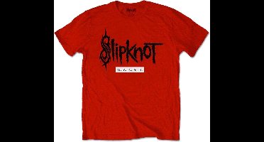 Slipknot - WANYK Heren Tshirt - XL - Rood