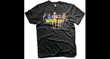 DC Comics Harley Quinn Heren Tshirt -XL- Birds Of Prey Zwart