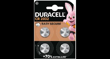 6 blisters Duracell CR2032 Knoopcelbatterijen - 4 stuks