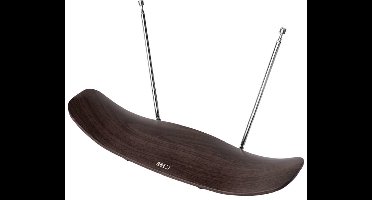 Emos J0708, Binnen, Zwart, 1,85 m, DVB-T, DVB-T2, DAB, FM, 50000 m
