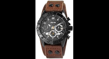 Raptor Limited Herenhorloge Echtleder Lilio, datumweergave