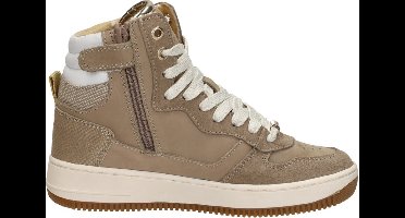 CRUYFF JUNIOR Campo High Sneakers - Meisjes - Beige - Maat 33