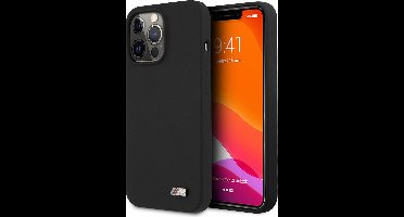 BMW M Silicone Back Case - Geschikt voor Apple iPhone 13 Pro (6.1") - Zwart