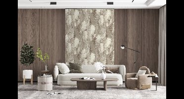 Behang - Fotobehang Slang - Textuur - Zand - Breedte 145 cm x hoogte 220 cm