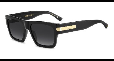Dsquared2 D2 0198/S BLACK/GREY SHADED 55/17/145 Herrenbrillen Zonnebrillen