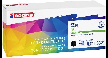Edding Toner vervangt HP 106A (W1106A) Compatibel Zwart 3000 bladzijden EDD-2219 18-2219