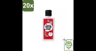 20 x Marcel's Green Soap - Douchegel - Argan & Oudh Mini - Krachtige werking - 100 ml - Grootverpakking - Vaatwasstrips - Douchegel - Argan En Oudh - Natuurlijke Douchegel - Vegan Douchegel - Biologische Douchegel