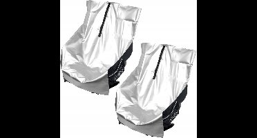 2x Zonnescherm Autostoeltje 97,9x71 cm - UV Bescherming