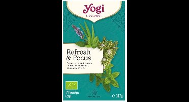 Yogi Tea Refresh & Focus Kruidenthee 17ZK