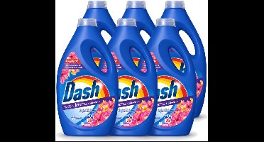 6 x Dash - Lenor Collectie - Vloeibaar Wasmiddel - Witte en Gekleurde Was - Gemberlelie & Guave - 26 Wasbeurten - Voordeelverpakking - 6 stuks