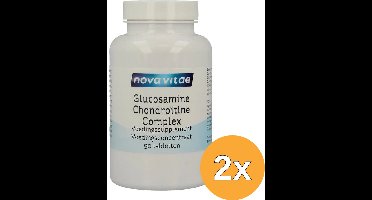 2x Nova Vitae Glucosamine Chondroitine Compl Ex Met Msm (90 tabletten)