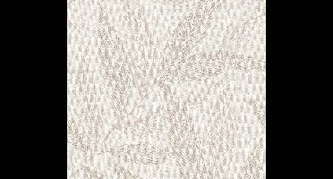 SIERLIJKE BLADEREN BEHANG | Scandinavisch - Beige Crème Grijs Bruin - A.S. Création Hygge III