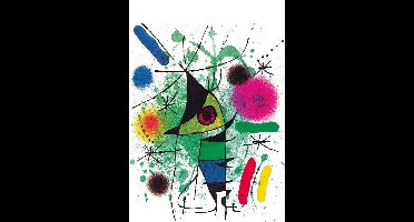 Kunstdruk Joan Miro - The singing Fish 40x50cm