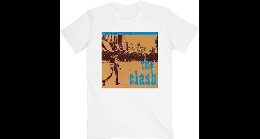 The Clash - Black Market Heren T-shirt - L - Wit