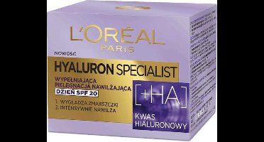 L'Oreal - Hyaluron Specialist Day Cream Spf20 Filling Moisturizing Care 50Ml